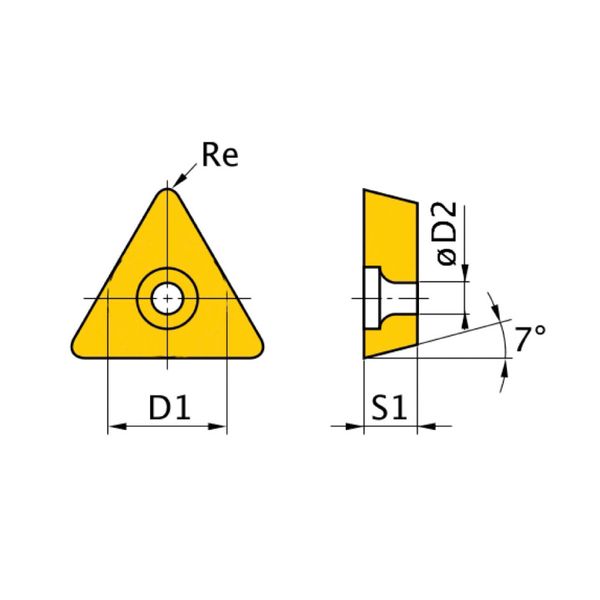 HM-Ersatzwendeplatten Optimum ISO TCMT090204